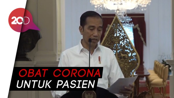 Jokowi: Pemerintah Siapkan Obat dari Hasil Riset untuk Pasien Corona