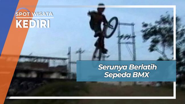 Seru Senang Berlatih Sepeda  BMX  Kediri 