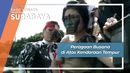 Peragaan Busana di Atas Kendaraan Tempur Surabaya Peragaan Busana di Atas Kendaraan Tempur Surabaya