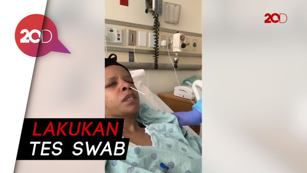 Viral Wanita AS Bagikan Pengalaman Saat Tes Corona COVID-19