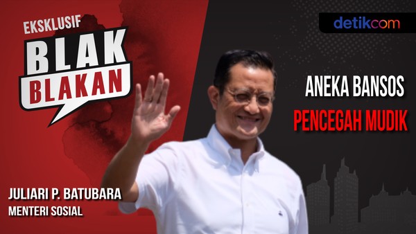 Blak-blakan Mensos Juliari Batubara tentang Bansos Pencegah Mudik