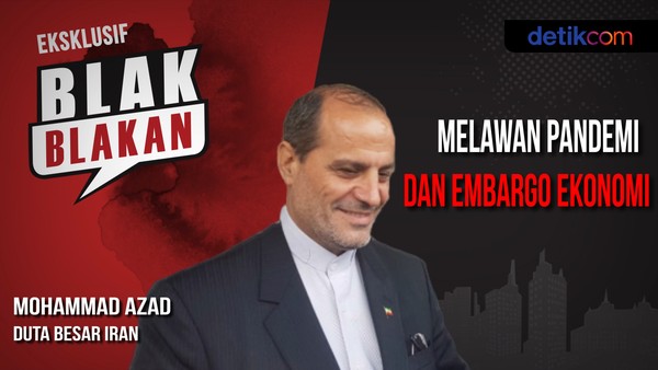 Blak-blakan Dubes Iran Perangi Corona Walau Diembargo AS
