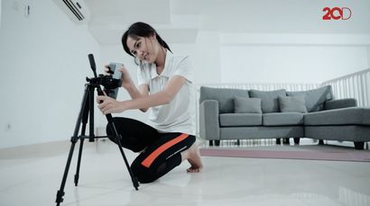 Aktivitas #dirumahaja Jadi Auto Semangat with Samsung Galaxy S20