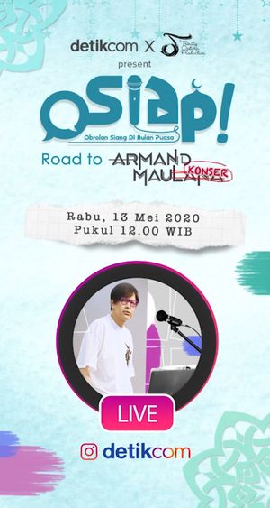 Osiap! Pengakuan Armand MauKonser