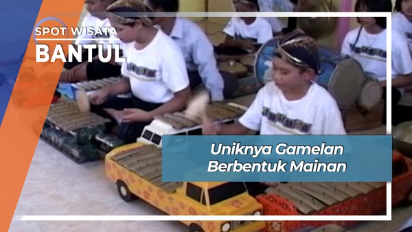 Unik Menarik Mainan Gamelan Bantul
