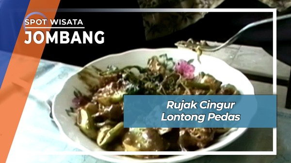 Rujak Cingur Lontong Pedas Pejabat Jombang