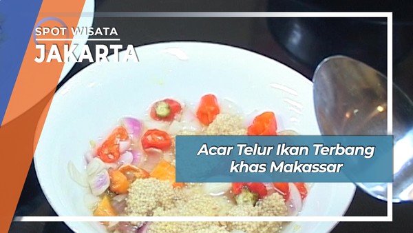 Acar Telur Ikan Terbang Khas Makassar, Jakarta