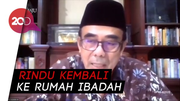 Menag: Pak Presiden dan Wapres Sudah Rindu Rumah Ibadah