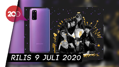 Samsung Akan Rilis S20+ Edisi Spesial BTS