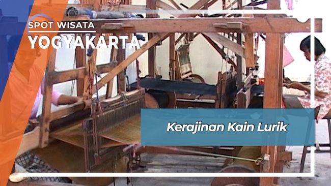  Kerajinan  Kain  Lurik Bantul Yogyakarta 