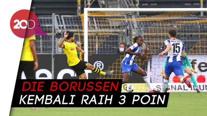 Gol Emre Can Menangkan Dortmund Atas Hertha Berlin