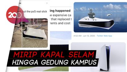 Aneka Meme Kocak Sindir Desain PlayStation 5