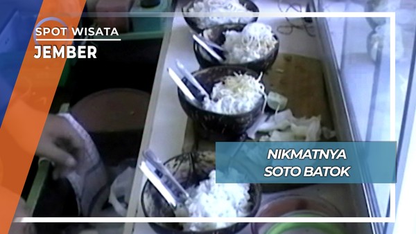 Enak Nagih Soto Batok Kelapa Mbak Tiara Jember