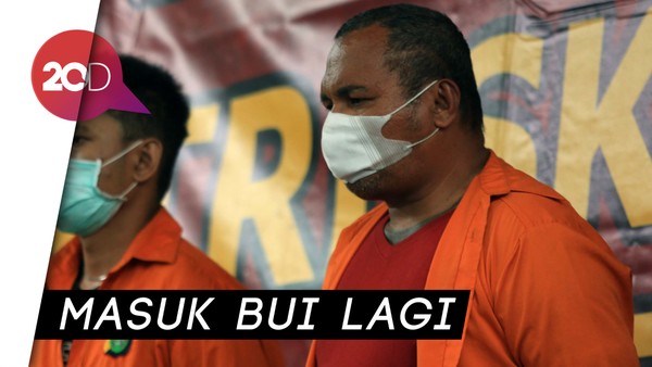 Baru Saja Bebas Bersyarat, John Kei Kembali Berseragam Tahanan