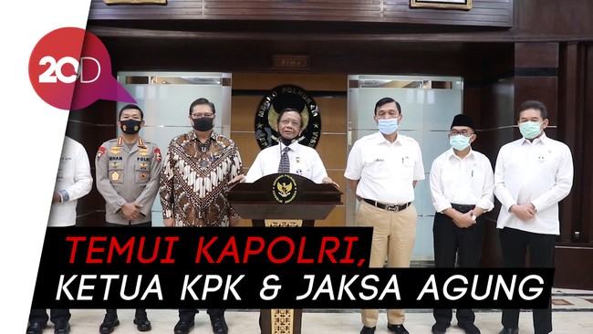 Mahfud Md Minta Penegakan Hukum Tidak Digantung