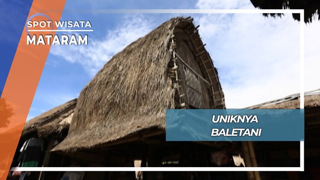 Unik Menarik Rumah Baletani Mataram Lombok