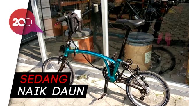 Melihat Lebih Dekat Kreuz Sepeda Brompton Made in  Bandung
