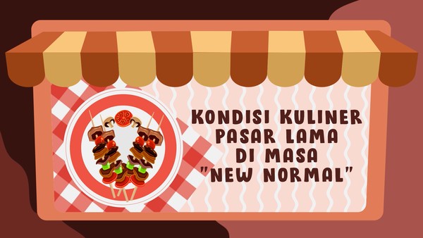 Cicip Sate Ayam H Ishak di Pasar Lama Tangerang yang Legendaris