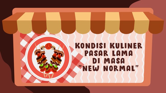 Cicip Sate Ayam H Ishak di Pasar Lama Tangerang yang Legendaris