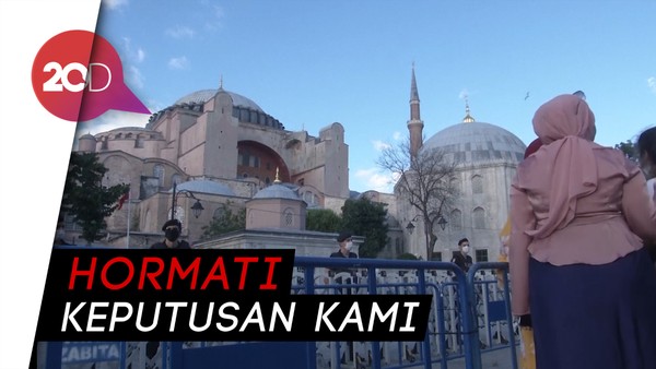 Ubah Hagia Sophia Jadi Masjid, Erdogan: Hak Kedaulatan Turki