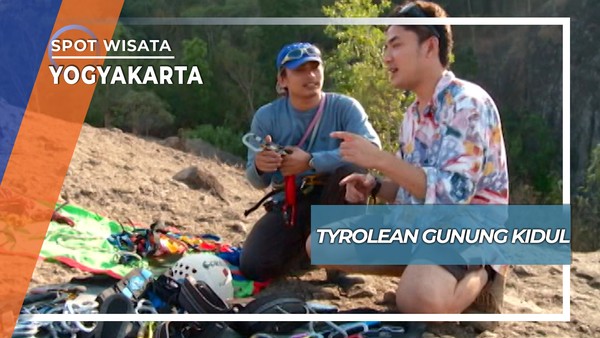 Mencoba Tyrolean, Gunung Kidul