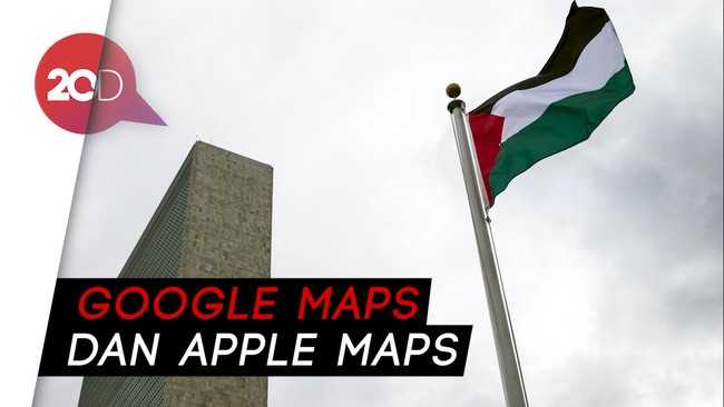 Palestina Tak Muncul di Maps, #FreePalestine Menggema