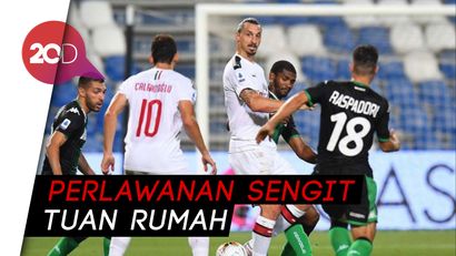 Sassuolo Vs Milan: Rossoneri Menang 1-2