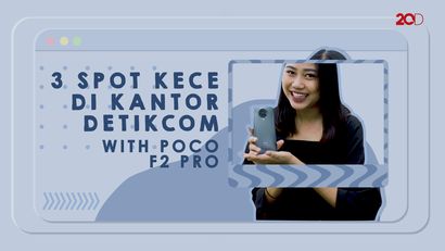 3 Spot Foto Instagramable di Kantor Detikcom