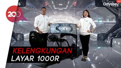 Samsung Rilis Monitor Lengkung dengan Teknologi Pertama di Dunia
