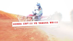 Duel Motor Kotor 150cc, Yamaha WR 155 Vs Honda CRF 150