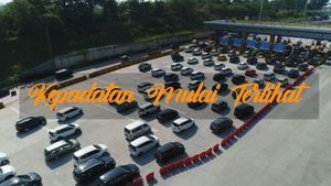 Melihat dari Langit Kepadatan Lalin di GT Kalihurip Utama