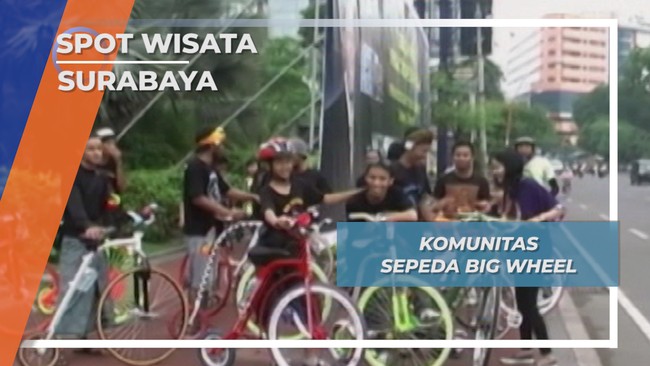 Komunitas Gowes Big Wheel, Surabaya