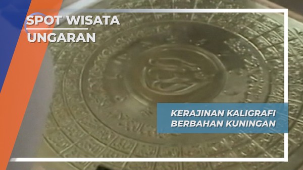 Kreasi Eksotik Ungaran, Kaligrafi Berbahan Kuningan