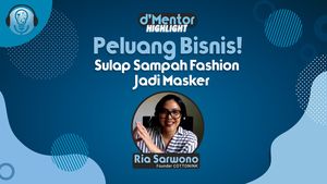Peluang Bisnis! Sulap Sampah Fashion Jadi Masker