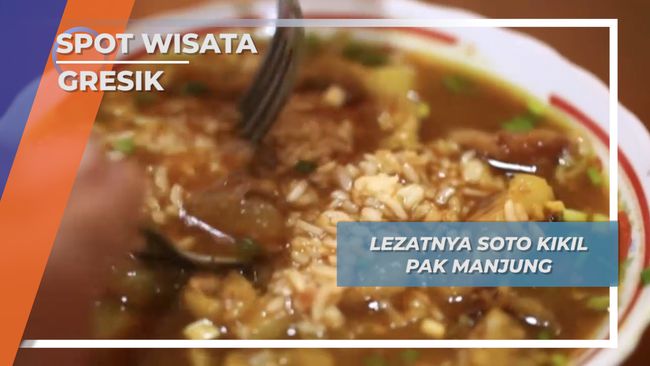 Kuliner Legendaris Sejak 1980 Soto Kikil Pak Manjung Gresik