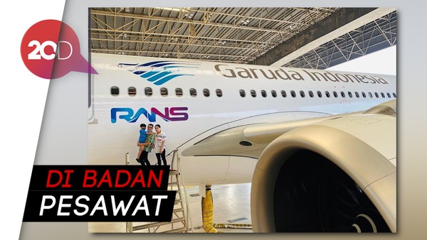 Logo RANS Terpampang di Pesawat Garuda, Kerjasamakah?