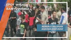 berebut recehan barong ider bumi banyuwangi