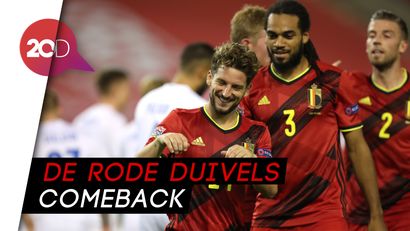 UEFA Nations League: Belgia Sikat Islandia 5-1