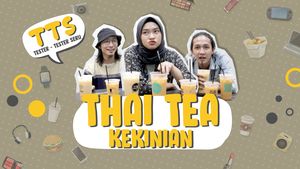 Mencoba Thai Tea Kekinian, Murah dan Segar