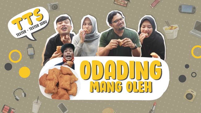 Nyicipin Odading Mang Oleh yang Rasanya Bikin Jadi Iron Man 
