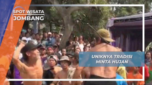 Tradisi Minta Hujan, Tarung Rotan ala Desa Bareng Jombang