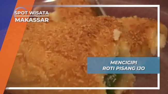 Roti Pisang Ijo Penganan Asli Makassar