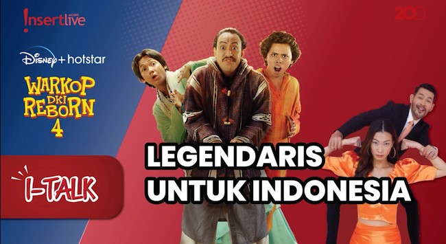 Warkop DKI reborn 4, Legendaris Untuk Indonesia