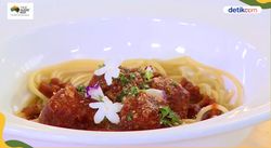 Nyammm! Spaghetti Meatballs ala Chef Vania Wibisono 