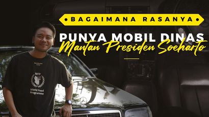 Cerita Pengusaha Muda Memiliki Eks Mobil Dinas Presiden Soeharto 