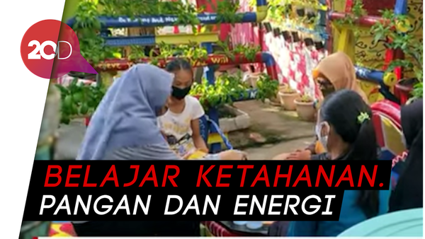 Serunya Bermain Sambil Belajar di Taman Kreatif Palembang