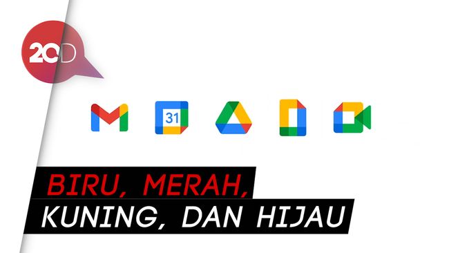 Tampilan Baru Logo Ikon Gmail hingga Chrome