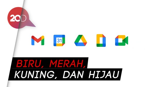 Tampilan Baru Logo Ikon Gmail hingga Chrome