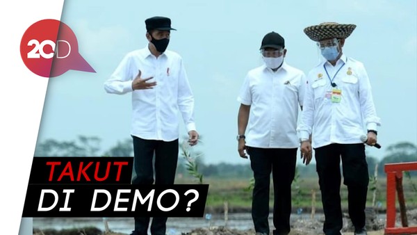 Kegiatan Kunker Jokowi di Kalteng Jadi Pro-Kontra Netizen