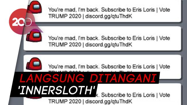 Saat Game 'Among Us' Penuh Spam Kampanye Trump